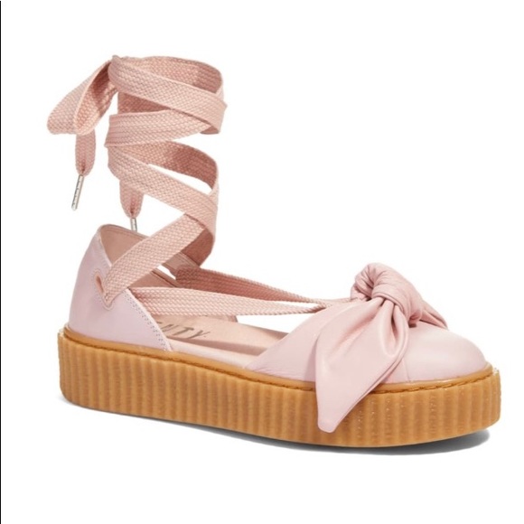 NEW Puma Women Sz 5.5 Fenty by Rihanna Bow Shoes - Picture 2 of 9